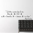 Wall decals with quotes - Wall decal calculation - ambiance-sticker.com